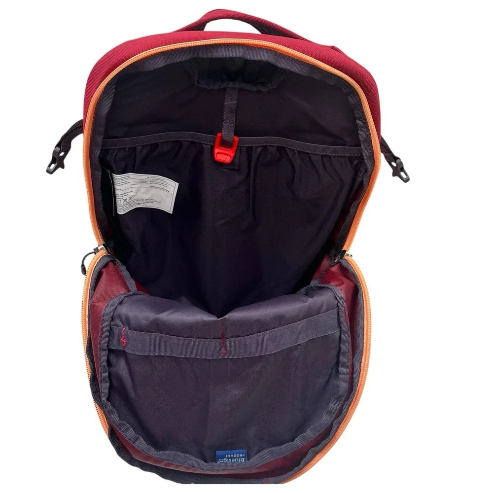 Osprey Womens Daylite 13 L Backpack Liquify Print-Kakio Burgundy Fits 14